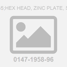 M16X 35;Hex Head, Zinc Plate, Screw